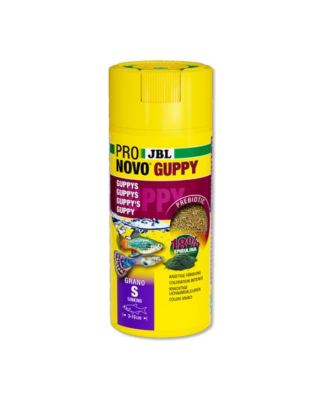 PRONOVO GUPPY GRANO S 250ml CLICK